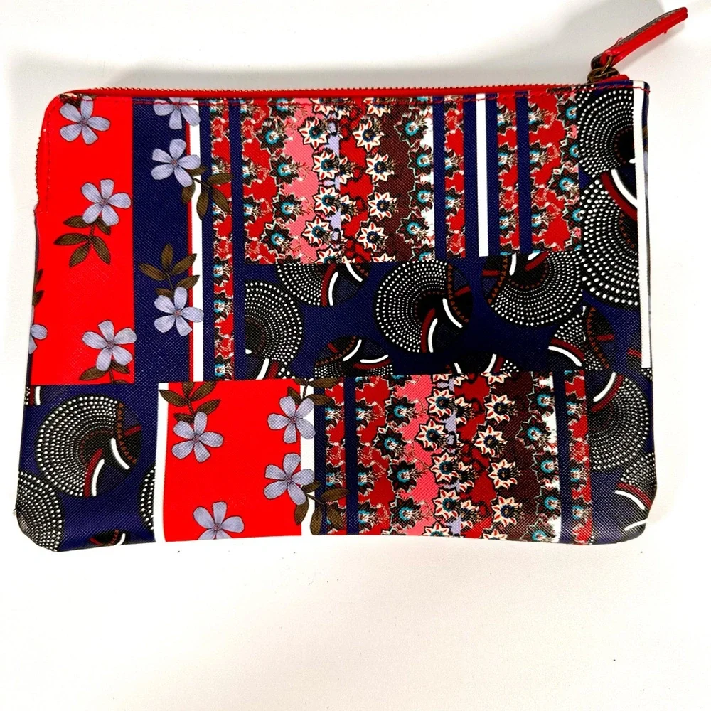 NWOT Anthropologie Woman’s Florist Pattern Clutch, Pouch,Amenity,Cosmetic bag